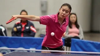 2018 US National Table Tennis Championships - Day 2 (Singles Quarter and Semifinals) - Table 1