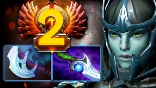 Фантомка от топ 2 ранга переворачивает игру своей сборкой! 7.33 ДОТА 2 - Phantom Assassin DOTA 2