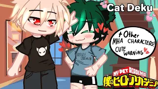 Cat Deku💗|Original Plot?|MPA [My Pet Academia] AU|•butterfly•|