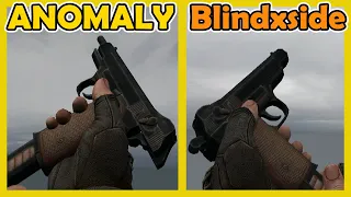 STALKER ANOMALY - Blindside's Weapon Reanimation Comparación | Pistolas