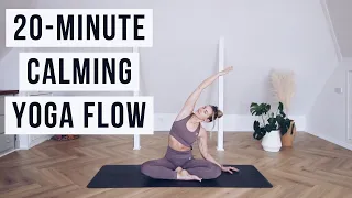 CALMING YOGA | All Levels 20-Minute Yoga | CAT MEFFAN