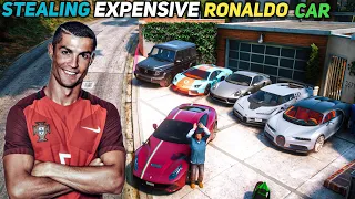 Gta 5 - Stealing Expensive Cristiano Ronaldo Cars With Franklin! (Real Life Cars #11)