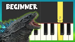 GODZILLA´S THEME - Piano Tutorial ✅