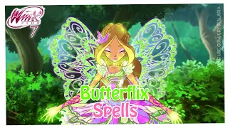 Winx Club Season 7 - Flora Butterflix Spells - English