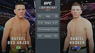 Rafael Dos Anjos Vs. Daniel Hooker : UFC 4 Gameplay (Legendary Difficulty) (AI Vs AI) (PS5)