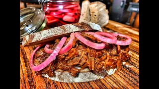 Malzbierfleisch aus dem Dutch Oven - traumhaft lecker! -- Westmünsterland BBQ