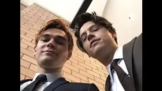Riverdale's Cole Sprouse and KJ Apa Cute Off-Screen Moments
