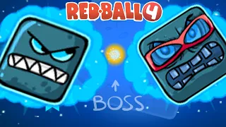 Red Ball 4 - USE ALIEN BOX in Battle For The Moon | Red Ball 4 Gameplay