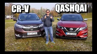 Honda CR-V vs. Nissan Qashqai (ENG) - Which Compact Crossover Is Better?