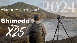 What's in my Camera Bag(s) for 2024 - Unpacking my Overpacked Shimoda Action x25