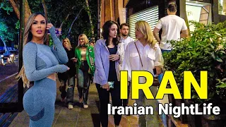 IRAN 2024 🇮🇷_Shiraz City NightLife!!Night Walk In Luxury Neighborhood in afif abad street #walking