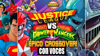 Videocomic: Liga de La Justicia Vs Power Rangers ⚡ Película Completa con Voces 🦇 YouGambit
