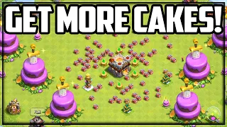 Get MAX Cakes in Clash of Clans - MAKE Them Spawn in Specific Places!