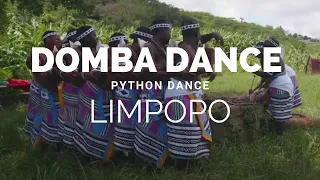 The Domba dance or Python dance in Venda Limpopo