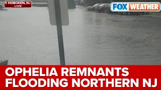 Ophelia Remnants Flooding Northern New Jersey, Flash Flood Warnings Cover New York City