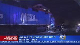 Train Full Of Cubs Fans Evacuated In Evanston After Engine Fire