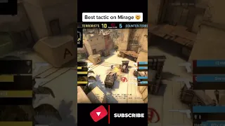 The best tactics to win in Mirage as terrorists #csgo #cs2 #cs2clips #cs2funny #csgoclips