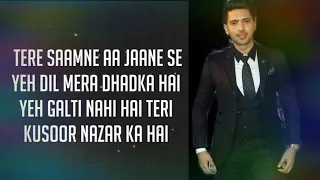 Dil Mein Chhupa Loonga - Wajah Tum Ho (Lyrics Video) | Armaan Malik & Tulsi Kumar | Meet Bros