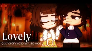 клип | Lovely | gacha animation music video | black butterflies | читать описание | Nikoli