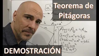 DEMOSTRACIÓN DEL TEOREMA DE PITÁGORAS (usando el área del triángulo y del cuadrado). FÁCIL