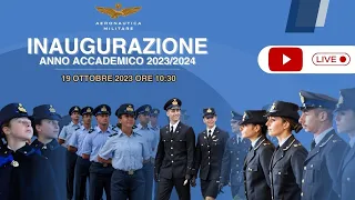 Inaugurazione anno accademico 2023/2024 degli istituti di formazione dell’Aeronautica Militare