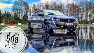 Peugeot 508 PSE 2022 1.6 HYbrid4 360 KM | Test drive POV #89 | E.Goista