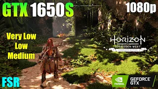 Horizon Forbidden West - GTX 1650 Super - Well Playable?