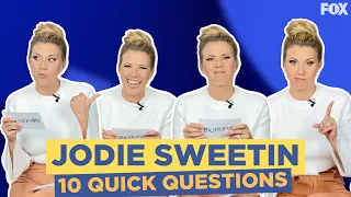 Full House star Jodie Sweetin TELLS ALL! | Pictionary Game Show (NEW Interview - Behind The Scenes)