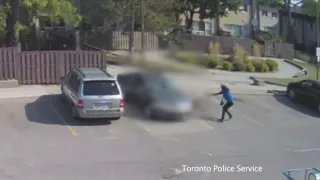 @TorontoPolice 23 Division Shooting | Two Suspects Captured on CCTV Video