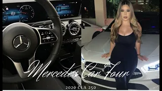 NEW CAR TOUR! | 2020 MERCEDES CLA 250 | LASHING BOUGHT ME MY DREAM CAR