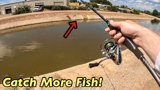 How to Fish for BASS in Canals!!