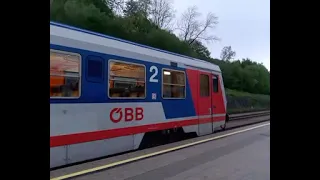 Leobersdorferbahn kurz vor und nach 7:00 am 16.4.2024