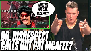 Pat McAfee Reacts To Dr. Disrespect's Calling Him Out For A Challenge