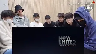 bts reaction Now United come together