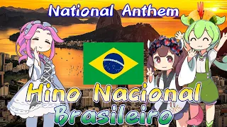 Brazil National Anthem / Hino Nacional Brasileiro / Portuguese chorus【NEUTRINO cover】English sub