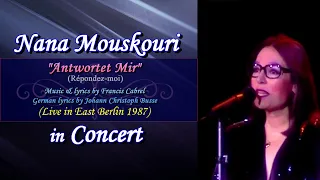 Nana Mouskouri in concert - "Antwortet Mir" (Feat. Constantin Dourountzis)