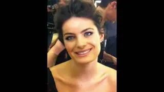 Isabeli Fontana backstage at the Dolce & Gabbana Spring/Summer 2012 | Grazia| Grazia UK