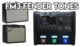 Fractal FM3 - Fender Amp Tones Are Next Level
