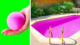 AS 36 IDEIAS MAIS LEGAIS PARA O VERÃO || Truques Para Praia e Piscina, Roupas de Verão e Artesanatos