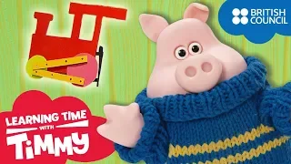 Make a Train | Learning Time with Timmy | Learn Shapes and Colours for Children | Full Episodes