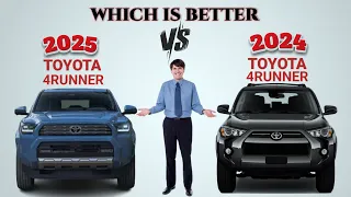 2025 Toyota 4runner vs 2024 Toyota 4runner | What's the difference | Which better