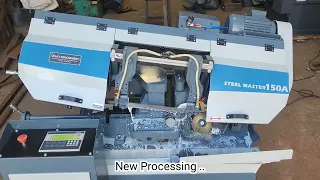 Fully Automatic Bandsaw Machine | Steel Master 150A
