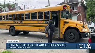 Cincinnati Public Schools transportation concerns resurge to end school year