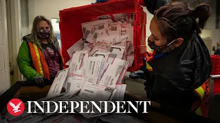 Pennsylvania results live: Election officials count ballots in Philadelphia