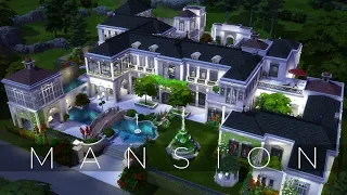 The Sims 4 Speed Build | MILLION DOLLAR MEGA MANSION | NOCC | Interior