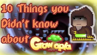 Growtopia hidden secrets?! (Top #10 Things you didn't know) | Growtopia