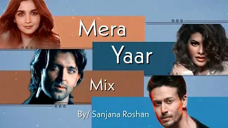 Mera Yaar ft. Hrithik Roshan, Tiger Shroff, Jacqueline F, Alia B - VM | Mix | Dhvani B, Ash King