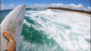 Epic Day Surfing South Stradbroke