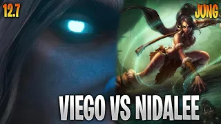 Viego Jungle vs Nidalee - KR Challenger 12.7