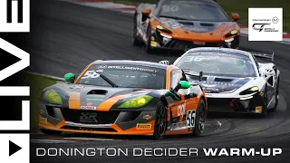 LIVE | Warm-up | #DoningtonDecider | Intelligent Money British GT Championship 2023